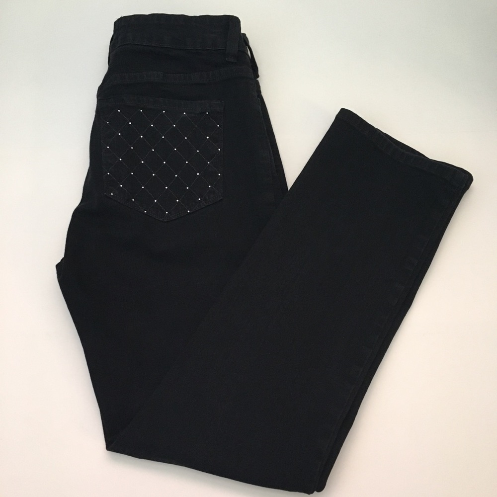 Not your daughters jeans black skinny 6P EUC